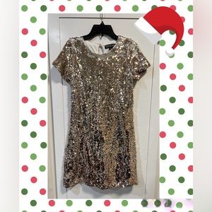 Girls Flip Sequined dress large/10 NWOT